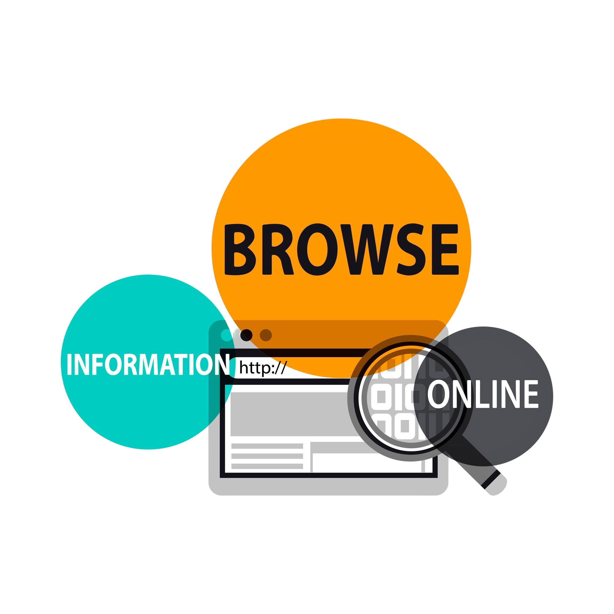 Static Web Illustration